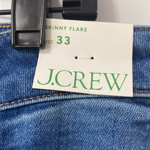 NWT JCrew skinny flare jeans 33 - Picture 4 of 7
